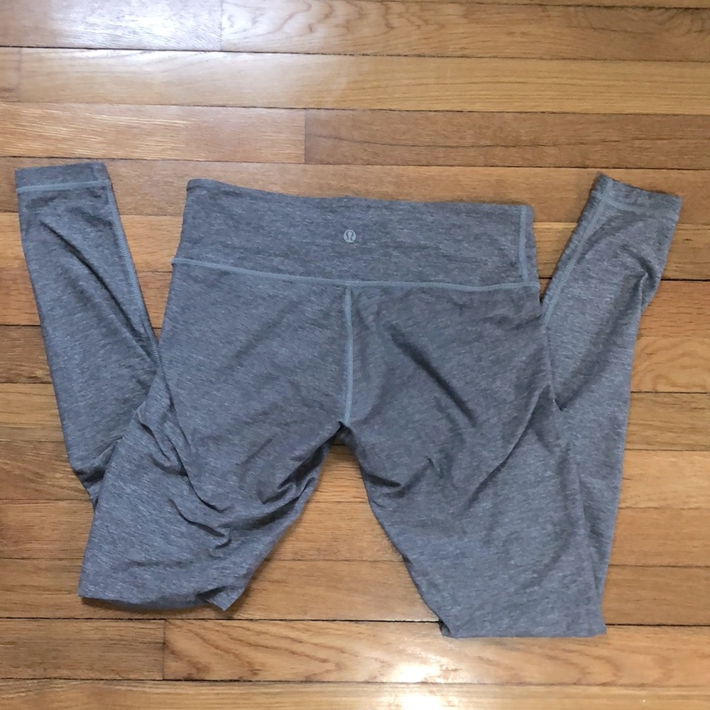 Lululemon heather gray align leggings